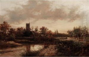 Evening by Joseph Thors
