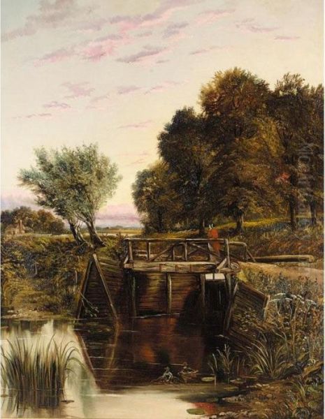 Crossing The Weir - view 1