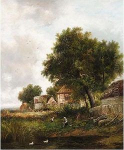 The Duck Pond by Joseph Thors
