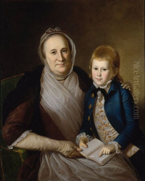 Mrs. James Smith and Grandson - view 1