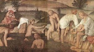 Girls Bathing 1520-23