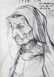 Durer's Mother by Albrecht Durer