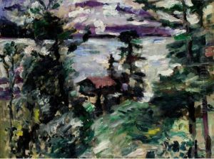 Walchensee, Morgennebel (walchensee, Morning Fog) by Lovis (Franz Heinrich Louis) Corinth