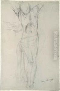 Christ En Croix by Lovis (Franz Heinrich Louis) Corinth