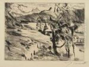 Walchenseelandschaft by Lovis (Franz Heinrich Louis) Corinth