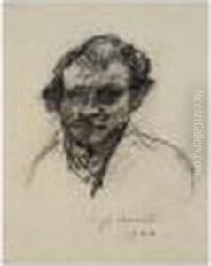 Selbstbildnis (brustbild) (self Portrait - Torso)