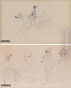 Amazone Sautant by Henri De Toulouse-Lautrec