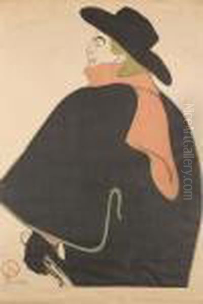 Aristide Bruant, Dans Son Cabaret (delteil 348; Wittrock P9; Adriani 12) - view 1