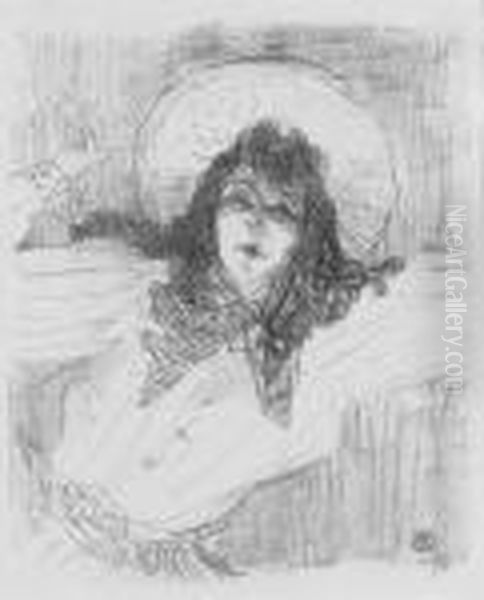 May Belfort, From Portraits D'acteurs & Actrices--treize Lithographies - view 1