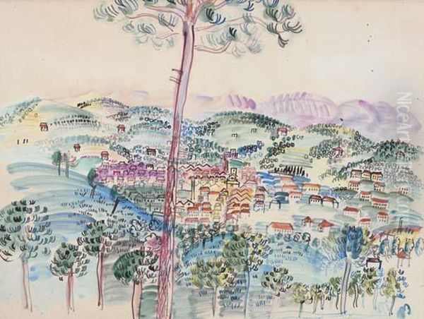 Paysage A Vallauris - view 1