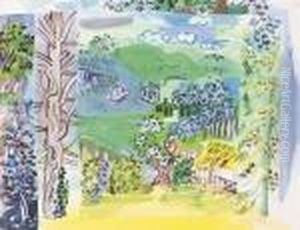 Paysage by Raoul Dufy