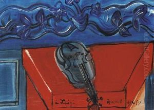 Le Violon Bleu by Raoul Dufy