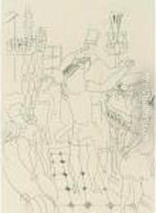 La Belle-enfant Ou L'amour A Quarante Ans by Raoul Dufy