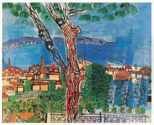 Le Pin A Golfe Juan by Raoul Dufy