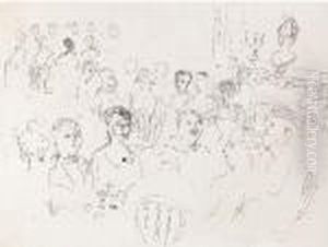 La Reception by Raoul Dufy