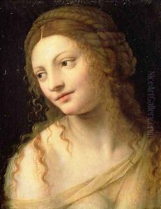 Head and shoulders of a young woman
