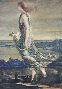 Evening Star 1870 by Sir Edward Coley Burne-Jones