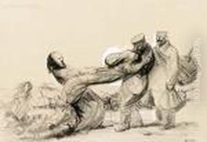 Le Repli Allemand by Jean-Louis Forain