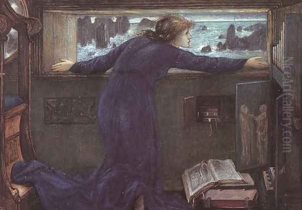 Dorigen of Britian Waiting for the Return of her Husband 1871 - view 1