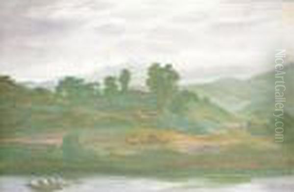 Chinese River Landscape - view 1
