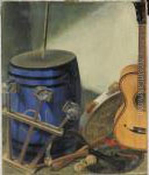 Still Life With Musical Instruments - view 1