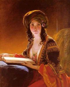 The Oriental by Friedrich Ritter von Amerling