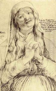 Praying Woman 1512-14 by Matthias Grunewald (Mathis Gothardt)