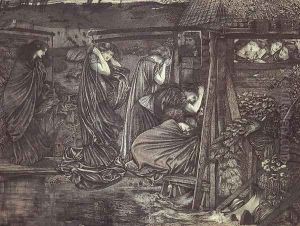 The Wise and Foolish Virgins 1859 by Sir Edward Coley Burne-Jones
