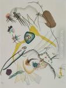 (after)
Two Color Lithographs. by Wassily Kandinsky