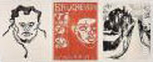 Jahresmappe Der Kunstlergruppe Brucke Iv (annual Portfolio Of The Brucke Group Iv) - view 1