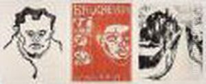 Jahresmappe Der Kunstlergruppe Brucke Iv (annual Portfolio Of The Brucke Group Iv) by Ernst Ludwig Kirchner