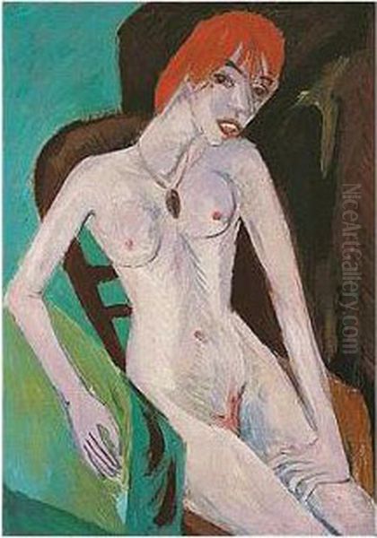 Rothaarige (red-headed Woman) - view 1