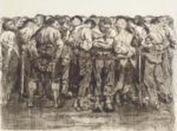 Die Gefangenen, Plate Vii From Bauernkrieg - view 1