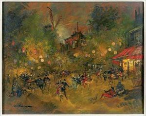 Le Bal A Montmartre by Konstantin Alexeievitch Korovin