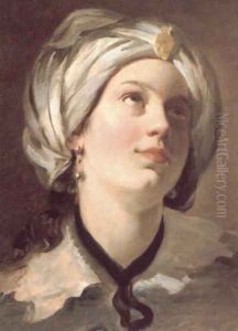 Studie zu Einer Lautenspielerin (Study of a Lutanist)