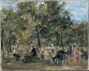 Gartenlokal An Der Havel by Max Liebermann