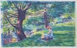 Environs De Vernon by Maximilien Luce