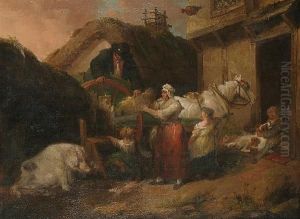 Loading The Cart by George Morland