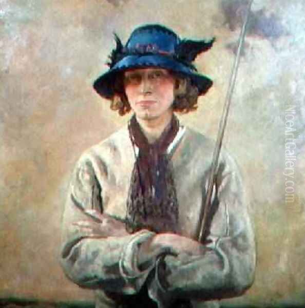The Angler by Sir William Newenham Montague Orpen