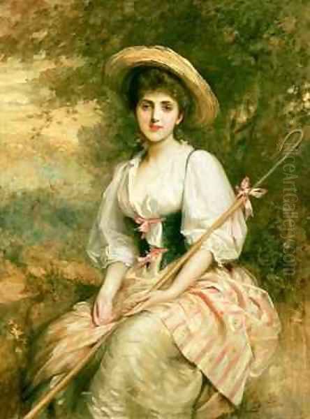 Mrs Stuart M Samuel as Phyllida The Shepherdess - view 1