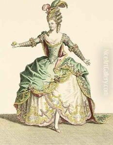 Costume for Venus in several operas by Jean-Baptiste Martin