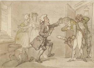 Thwarting True Love by Thomas Rowlandson