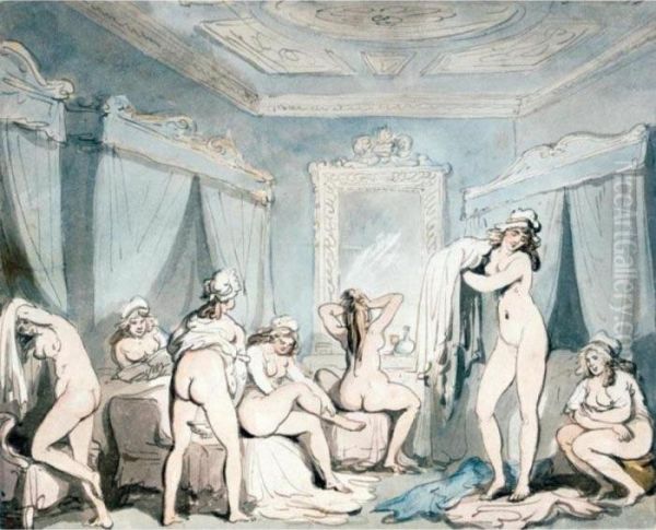 The Brothel: Morning - view 1