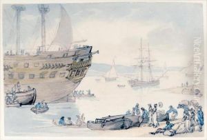 Visiting A Man O'war