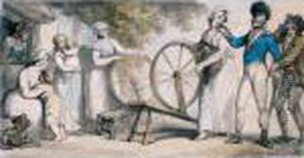 Spinning A Yarn - view 1