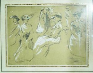 Women. by Theophile Alexandre Steinlen
