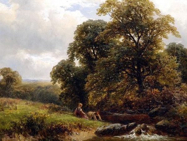A Derbyshire Brook - view 1
