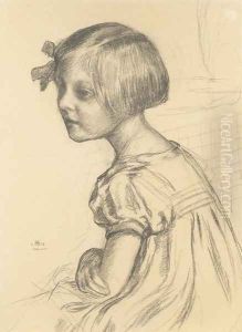Mademoiselle Nele Van de Velde by Theo van Rysselberghe