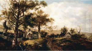By The River; By The Cottages by George Turner