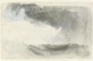 Study Of Clouds And Sea by Joseph Mallord William Turner